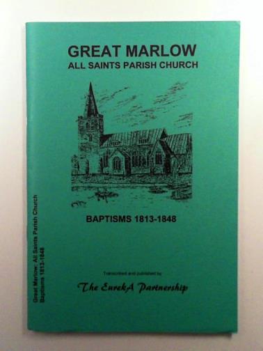  - Great Marlow: All Saints Parish Church, Baptisms 1813-1848