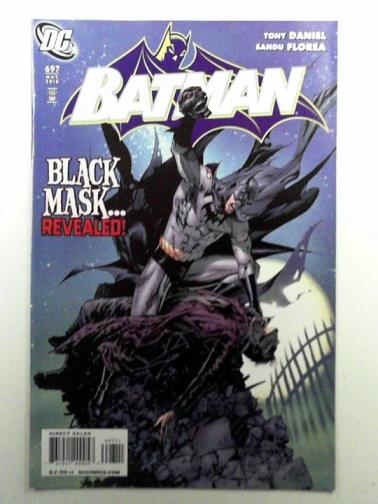 DANIEL, Tony & FLOREA, Sandu - Batman, no.697, May 2010: Black Mask revealed!