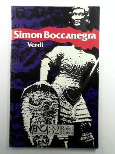 VERDI, Giuseppe - Simon Boccanegra
