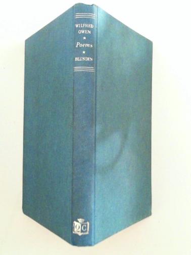 OWEN, Wilfred / BLUNDEN, Edmund (ed) - The poems of Wilfred Owen
