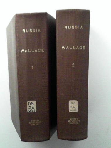 WALLACE, D. Mackenzie - Russia (2 vols.)