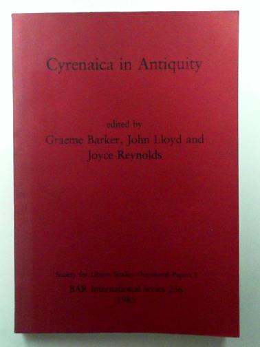 BARKER, Graeme & others (ed) - Cyrenaica in Antiquity