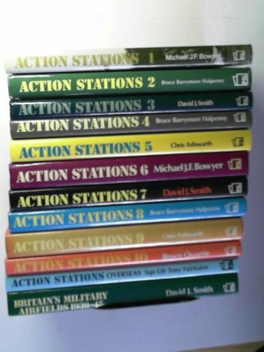 BOWYER, Michael and others - Action Stations (set of 12 volumes)