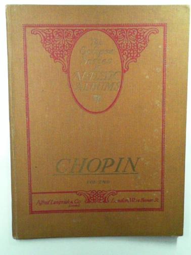 CHOPIN, Frederic - Chopin, vol. 2: 18 favourite pianoforte pieces