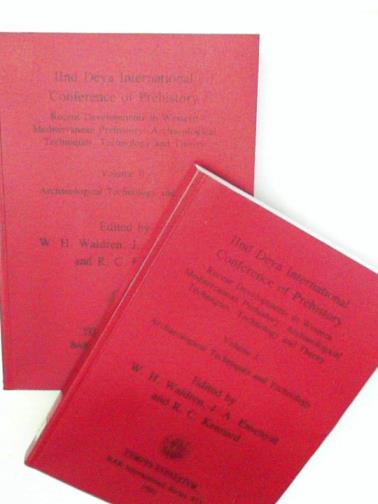 WALDREN, W.H & others (eds) - Recent developments in Western Mediterranean prehistory: archaeological techniques, technology and theory (2 volumes)
