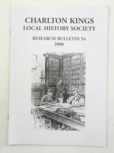 SALE, Jane - Charlton Kings Local History Society, research bulletin 54, 2008