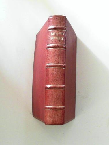 SALMON (Mr) - A short view of the families of the present English nobility...... with an index