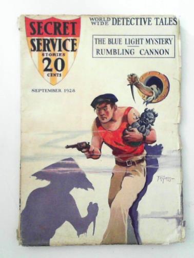 CHADBURN, Tom (ed) - Secret Service Stories: clutching detective chronicles of crime - mystery - intrigue, vol.2, number 5, September 1928