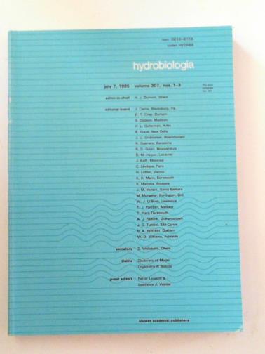 DUMONT, H.J (ed) - Hydrobiologia, volume 307, nos.1-3, July 1995.