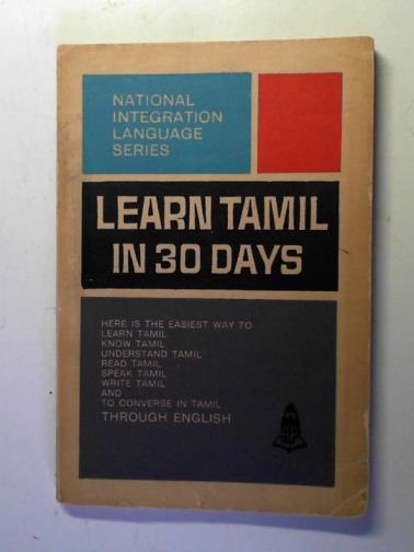 JEGTHEESH, N. - Learn Tamil in 30 Days