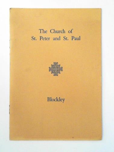 EXELL, A.W - The Church of St. Peter and St. Paul, Blockley