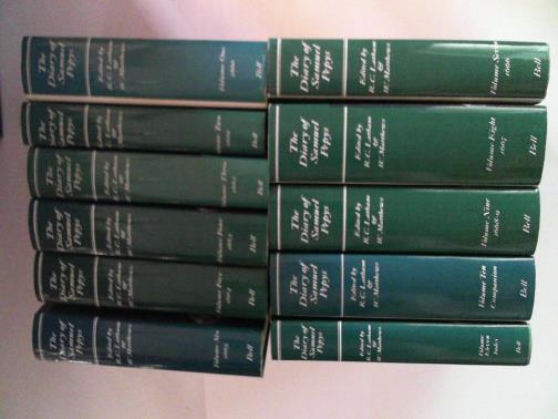 PEPYS, Samuel / LATHAM, R C & MATTHEWS, William (eds) - The Diary of Samuel Pepys [eleven volumes].