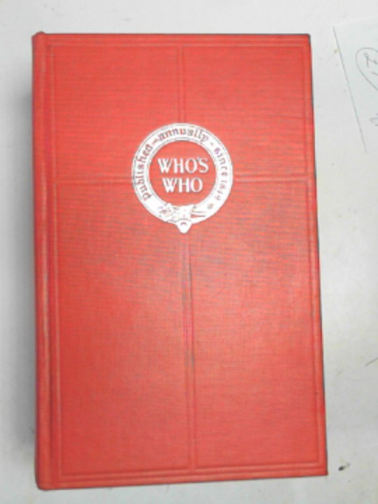  - Who's Who 1972: an annual biographical dictionary