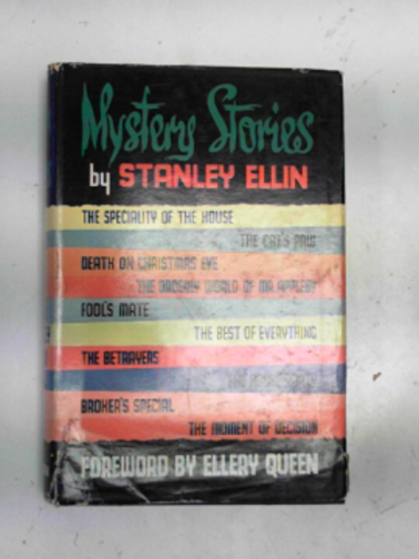 ELLIN, Stanley - Mystery stories