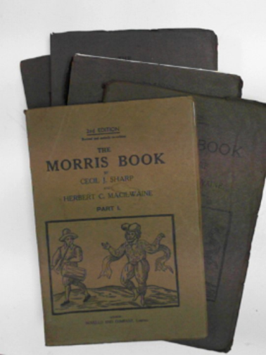 SHARP, Cecil J - The Morris book, with a description of dances as performed by the Morris Men of England, Parts 1-5