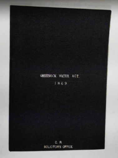  - The Greenock Water Act [32 & 33 Vict.] [Ch.xxxii.]