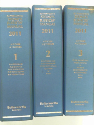 CARR, A.P. & others - Butterworths Stone's Justices' Manual 2011