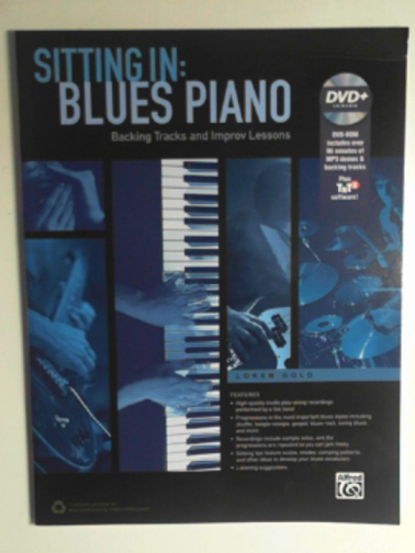 GOLD, Loren - Sitting in: blues piano: backing tracks and improv lessons