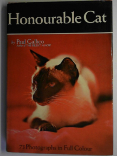 GALLICO, Paul - Honourable cat