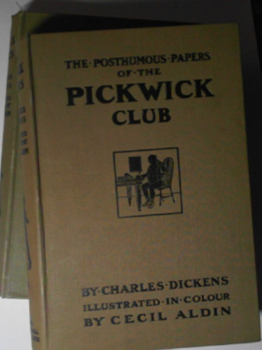 DICKENS, Charles - The posthumous papers of the of Pickwick Club (2 volumes)