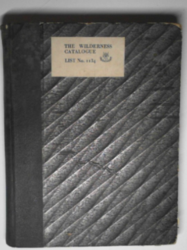 ROBERT PRINGLE & SONS - The Wilderness catalogue: watches, jewellery, fancy goods, silver plate, electro-plate, clocks, optical goods (List no. 1134)