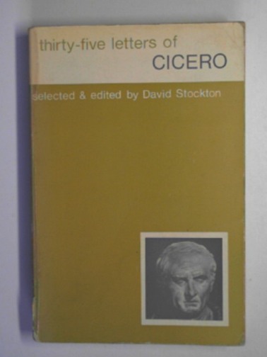 CICERO, Marcus Tullius - Thirty-five letters of Cicero
