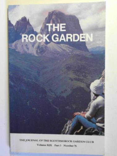 McKELVIE, A.D. (ed) - The Rock Garden: the journal of the Scottish Rock Garden Club, volume XIX, Part 3, number 76, June 1985