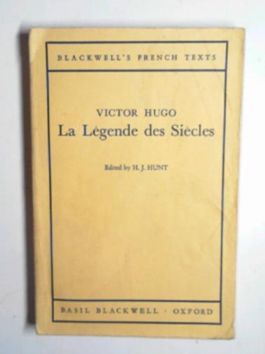 HUGO, Victor - Legende des Siecles (French Texts)