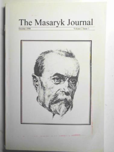 KOCOUREK, Katya (ed) - The Masaryk Journal, vol. 2, issue 1, October 1998