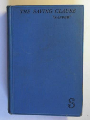 'SAPPER' - The saving clause