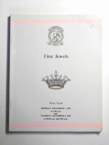 CHRISTIE'S - Fine Jewels (December 7 & 8, 1981)