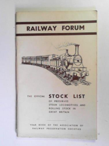 TRUE, John - A.R.P.S. stock list and year book (1969)