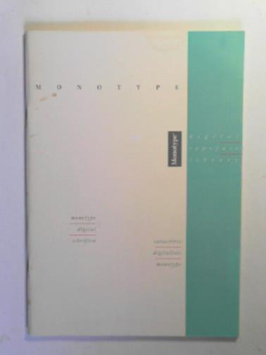 MONOTYPE - Monotype digital typefaces library