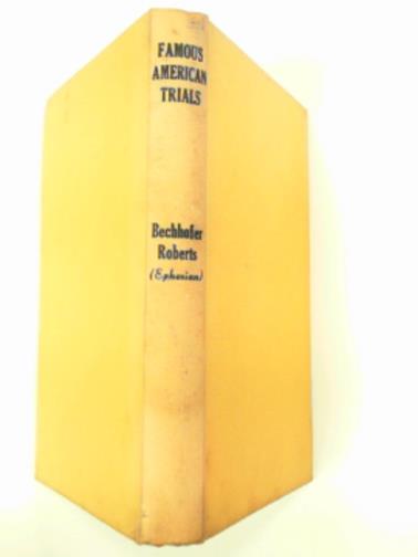 ROBERTS, Bechhofer (