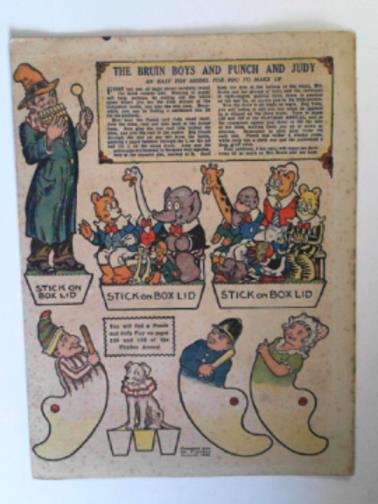 PLAYBOX ANNUAL - The Bruin Boys and Punch and Judy: an easy toy model for you to make