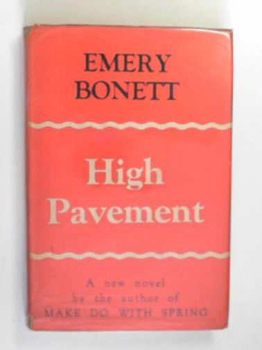 BONNETT, Emery - High pavement