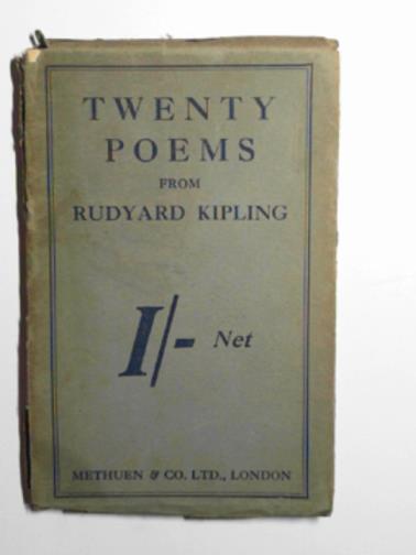 KIPLING, Rudyard - Twenty poems from Rudyard Kipling