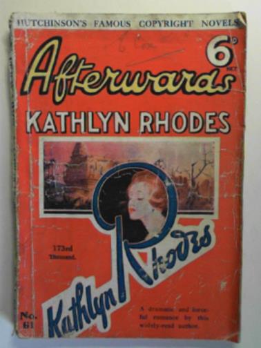 RHODES, Kathlyn - Afterwards