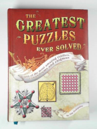 DEDOPULOS, Tim - The greatest puzzles ever solved