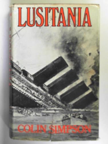 SIMPSON, Colin - Lusitania