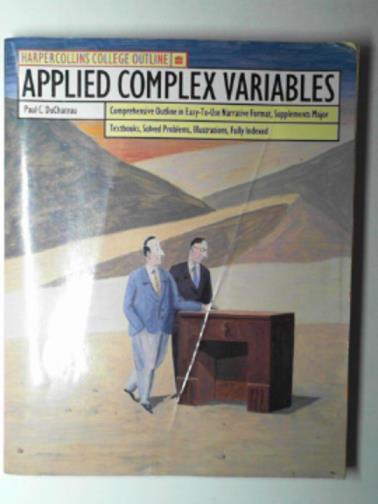 DuCHATEAU, Paul C - Applied complex variables