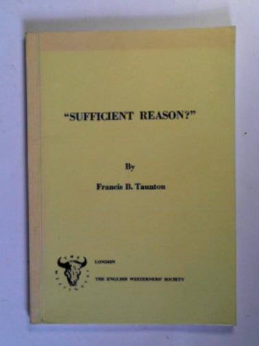 TAUNTON, Francis B. - 