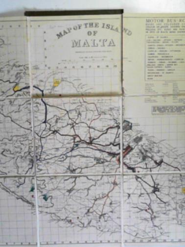 ROYAL ENGINEERS OFFICE - Map of the Island of Malta