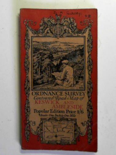 ORDNANCE SURVEY - Keswick and Ambleside (1-inch map, Sheet 12)