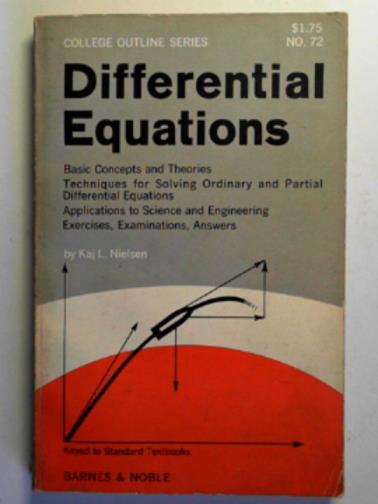NIELSEN, Kaj Leo - Differential equations