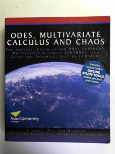 STEWART & others - Odes, multivariate calculus and chaos