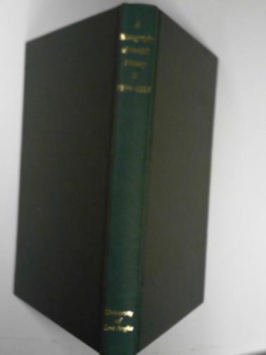 TAYLOR, Barry (ed) - A bibliography of Norfolk history II: 1974-1988