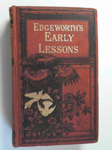 EDGEWORTH, Maria - Early lessons