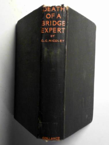 NICOLET, C.C - Death of a bridge expert