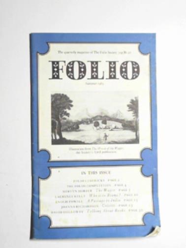 POWELL, Enoch & others - Folio: the quarterly magazine of the Folio Socviety, Summer 1983